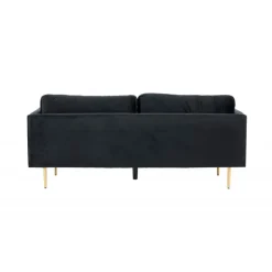Boom 3 personers Sofa - Sort og Messing