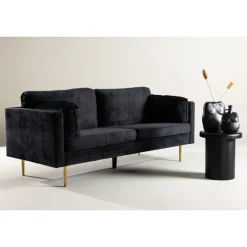 Boom 3 personers Sofa - Sort og Messing