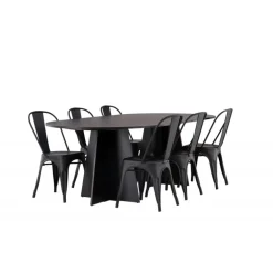 Bootcut Oval, Tempe Spisebordssæt