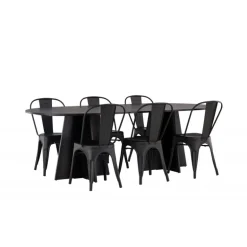 Bootcut Oval, Tempe Spisebordssæt