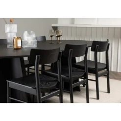 Bootcut Ovalt Spisebordssæt, Montros