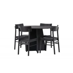 Bootcut Ovalt Spisebordssæt, Montros