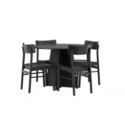 Bootcut Ovalt Spisebordssæt, Montros