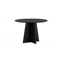 Bootcut Rundt Rundt spisebord - Sort