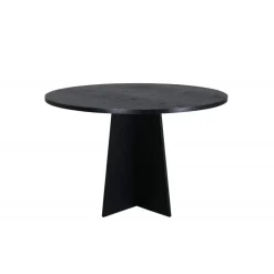 Bootcut Rundt Rundt spisebord - Sort