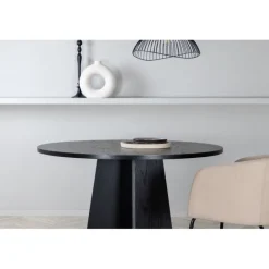 Bootcut Rundt Rundt spisebord - Sort