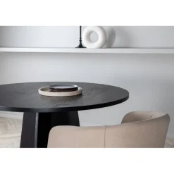 Bootcut Rundt Rundt spisebord - Sort