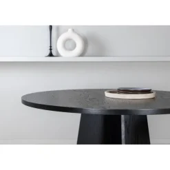 Bootcut Rundt Rundt spisebord - Sort