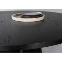 Bootcut Rundt Rundt spisebord - Sort