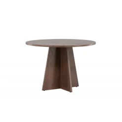 Bootcut Rundt spisebord Ø110 cm - Mocca