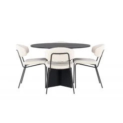 Bootcut Rundt Spisebordssæt