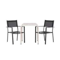 Borneo Loungesæt - Havemøbelsæt - Beige,Sort