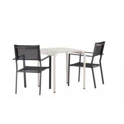 Borneo Loungesæt - Havemøbelsæt - Beige,Sort