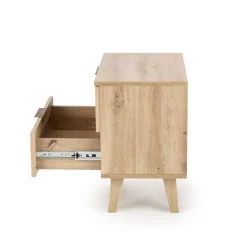 BORNEO SN-1 natbord, artisan eg / Sort