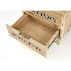 BORNEO SN-1 natbord, artisan eg / Sort