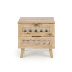 BORNEO SN-1 natbord, artisan eg / Sort