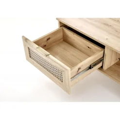 BORNEO Sofabord 120 x 60 cm - Håndværker eg / Sort