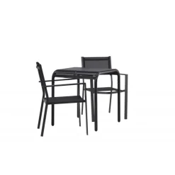 Borneo t Loungesæt - Havemøbelsæt - Sort