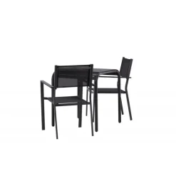 Borneo t Loungesæt - Havemøbelsæt - Sort