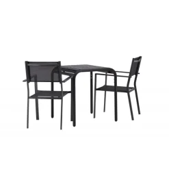 Borneo t Loungesæt - Havemøbelsæt - Sort