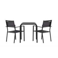 Borneo t Loungesæt - Havemøbelsæt - Sort