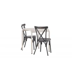 Borneo t Loungesæt - Havemøbelsæt - Beige,Mørkegrå