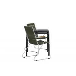 Borneo t Loungesæt - Havemøbelsæt - Sort,Grøn