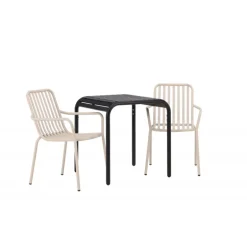 Borneo t Loungesæt - Havemøbelsæt - Beige,Sort