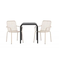 Borneo t Loungesæt - Havemøbelsæt - Beige,Sort