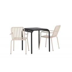 Borneo t Loungesæt - Havemøbelsæt - Beige,Sort