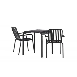 Borneo t Loungesæt - Havemøbelsæt - Sort