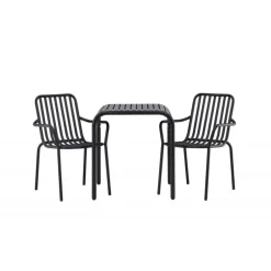 Borneo t Loungesæt - Havemøbelsæt - Sort