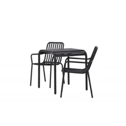 Borneo t Loungesæt - Havemøbelsæt - Sort