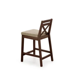 BORYS LOW barstol, - mørk Valnød / Lars 07