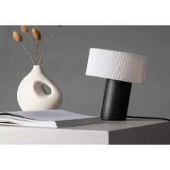 Branas Bordlampe - Sort og Hvid