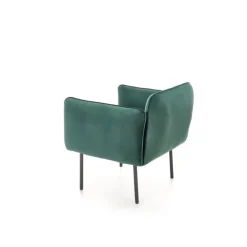 BRASIL fritidslænestol Mørkegrøn/Sort