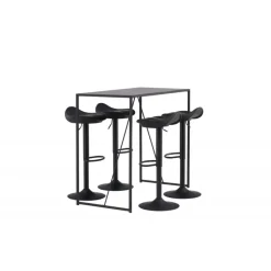 Brea Spisebordssæt - Sort