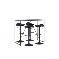 Brea Spisebordssæt - Sort