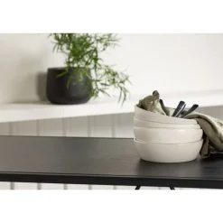 Brea Spisebordssæt - Sort og Mørkegrå