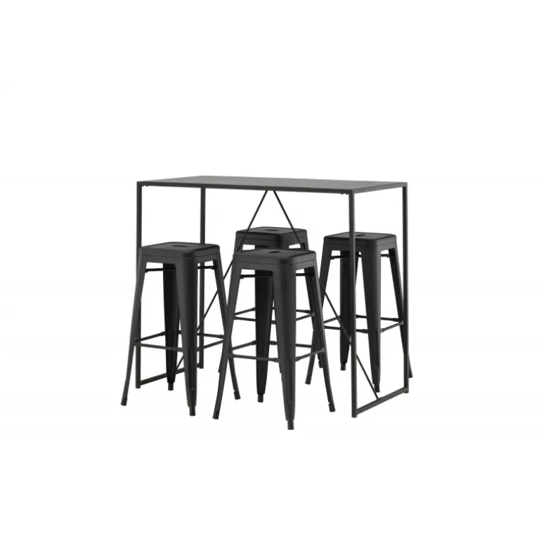 Brea t Spisebordssæt - Sort