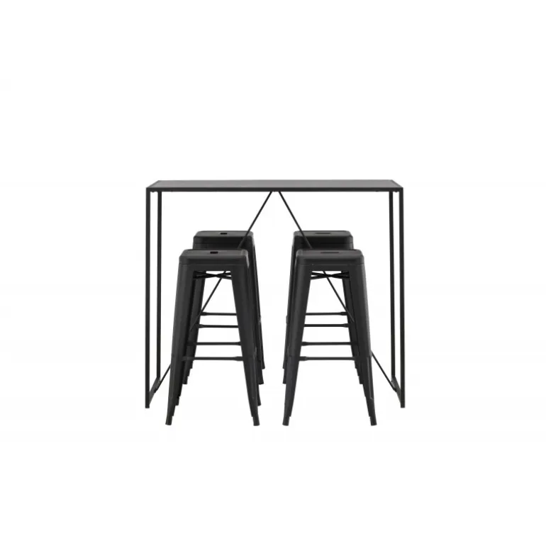 Brea t Spisebordssæt - Sort