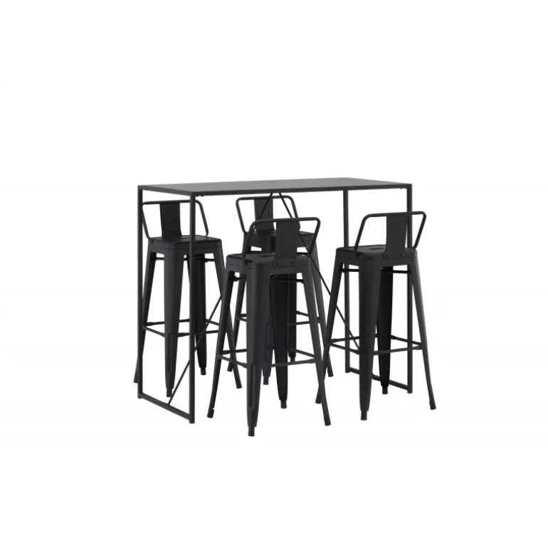 Brea t Spisebordssæt - Sort