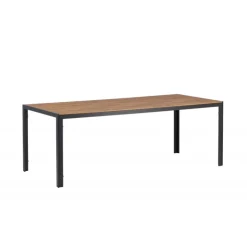 Break Havebord 205 x 90 cm - Sort,Natur