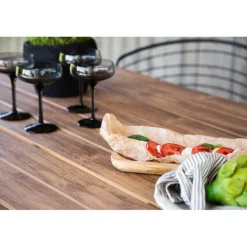 Break Havebord 205 x 90 cm - Sort,Natur