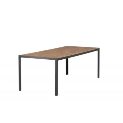 Break Havebord 205 x 90 cm - Sort,Natur