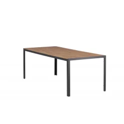 Break Havebord 205 x 90 cm - Sort,Natur