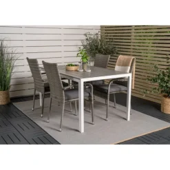 Break Loungesæt - Havemøbelsæt - Grå,Hvid