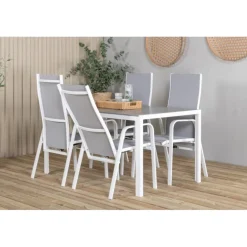 Break Loungesæt - Havemøbelsæt - Grå,Hvid