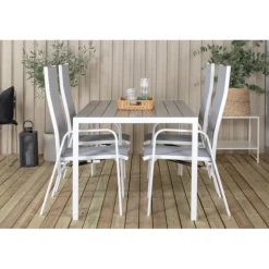 Break Loungesæt - Havemøbelsæt - Grå,Hvid