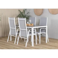 Break Loungesæt - Havemøbelsæt - Grå,Hvid